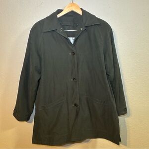 Women’s American Bazaar Lined Jacket - Dark Green - Size Small